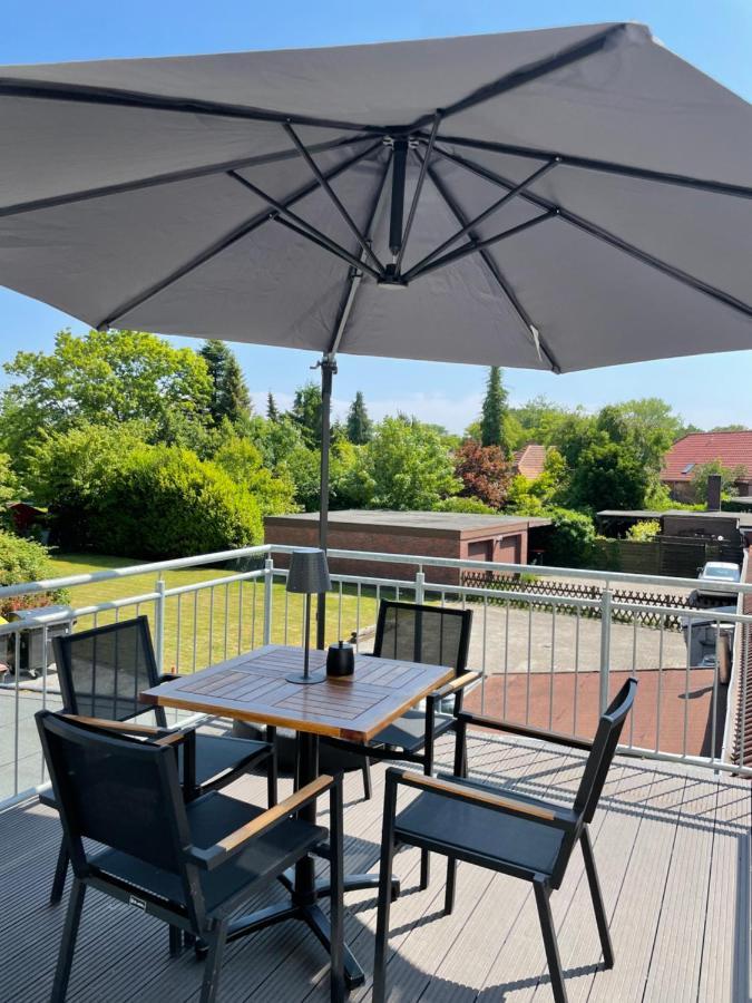 Luxus Lindenhof Apartments -Ferienwohnungen In Friesland An Der Nordsee Am Naturschutzgebiet Urwald Neuenburg  Luaran gambar
