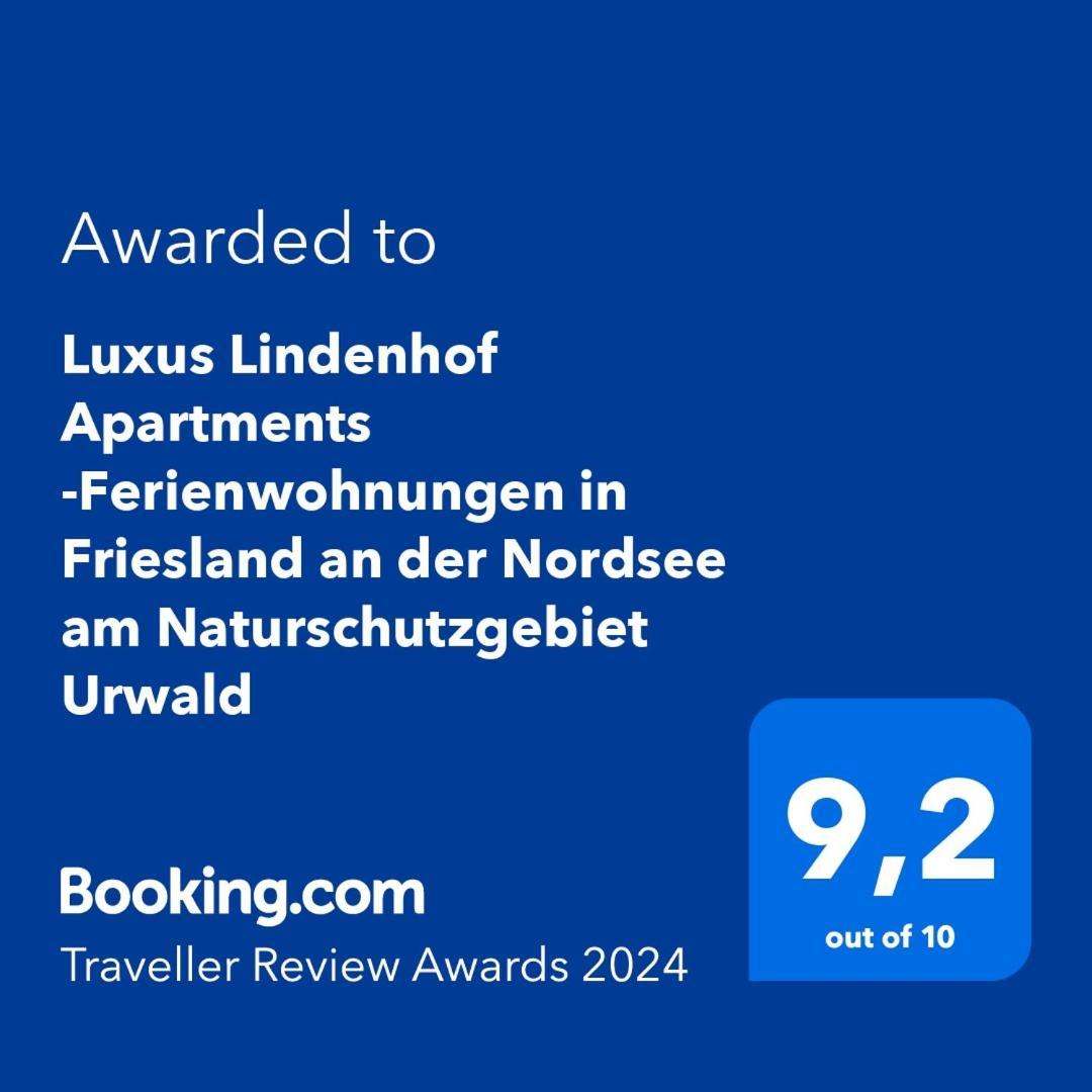 Luxus Lindenhof Apartments -Ferienwohnungen In Friesland An Der Nordsee Am Naturschutzgebiet Urwald Neuenburg  Luaran gambar